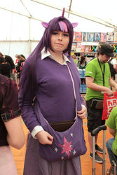 Size: 464x696 | Tagged: safe, artist:sadako, twilight sparkle, human, g4, 2012, convention, cosplay, hanami, irl, irl human, photo