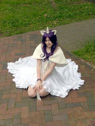 Size: 522x696 | Tagged: safe, rarity, human, g4, cosplay, irl, irl human, photo