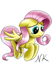 Size: 2300x3200 | Tagged: safe, artist:nekokevin, fluttershy, g4, female, high res, solo