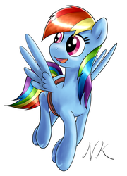 Size: 2300x3200 | Tagged: safe, artist:nekokevin, rainbow dash, g4, female, high res, solo