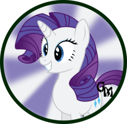 Size: 1024x1001 | Tagged: safe, artist:koonzypony, rarity, g4, button, happy