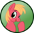 Size: 1024x998 | Tagged: safe, artist:koonzypony, big macintosh, earth pony, pony, g4, button, cute, happy, macabetes, male, solo, stallion