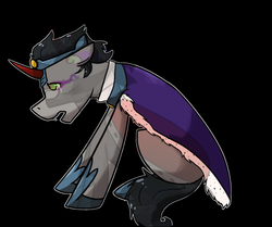 Size: 500x417 | Tagged: safe, king sombra, pony, unicorn, g4, black background, crown, crying, former good king sombra, good king sombra, jewelry, male, regalia, simple background, solo, stallion