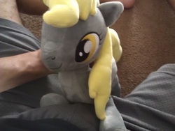 Size: 1024x768 | Tagged: safe, artist:onlyfactory, derpy hooves, human, g4, bootleg, explicit source, irl, irl human, photo, plushie, toy