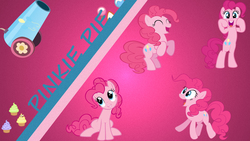 Size: 1920x1080 | Tagged: safe, pinkie pie, g4, party cannon, wallpaper