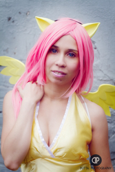 Size: 567x850 | Tagged: safe, artist:onedeviouskitty, fluttershy, human, g4, cosplay, irl, irl human, photo