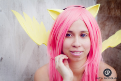Size: 850x567 | Tagged: safe, artist:onedeviouskitty, fluttershy, human, g4, cosplay, irl, irl human, photo