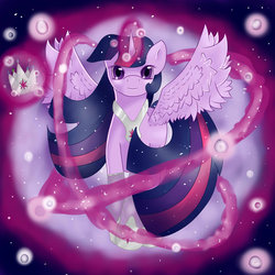 Size: 1024x1024 | Tagged: safe, artist:foreverago2015, twilight sparkle, alicorn, pony, g4, female, mare, solo, twilight sparkle (alicorn)