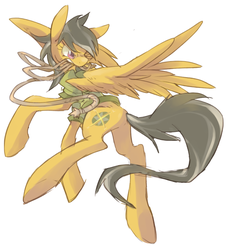 Size: 931x1017 | Tagged: safe, artist:lizizero, daring do, g4, action pose, female, lasso, solo