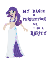 Size: 400x518 | Tagged: safe, artist:zellykat, rarity, human, g4, bedroom eyes, belly button, belly dancer, belly dancer outfit, bracelet, female, humanized, jewelry, midriff, solo