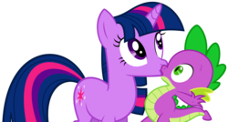 Size: 1617x864 | Tagged: artist needed, safe, artist:sulyo, edit, hundreds of users filter this tag, spike, twilight sparkle, g4, female, kiss on the lips, kissing, love, male, ship:twispike, shipping, show accurate, spikelove, straight