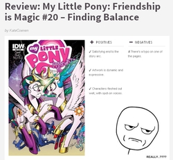 Size: 645x596 | Tagged: safe, idw, screencap, princess celestia, princess luna, g4, adventure in the comments, comic, drama, image macro, meme, reflections drama, review