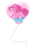 Size: 1600x2263 | Tagged: dead source, safe, artist:meb90, pinkie pie, earth pony, pony, g4, balloon, cute, diapinkes, female, happy, heart, heart balloon, mare, pinkie pie trapped in a balloon, ribbon, simple background, solo, transparent background