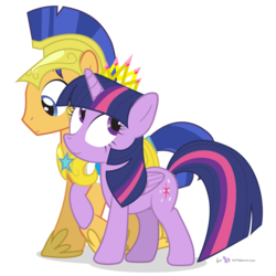 Size: 900x900 | Tagged: safe, artist:dm29, flash sentry, twilight sparkle, alicorn, pony, g4, cute, female, holding hooves, male, mare, ship:flashlight, shipping, simple background, straight, transparent background, twilight sparkle (alicorn)