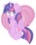 Size: 744x925 | Tagged: safe, artist:kristysk, twilight sparkle, alicorn, pony, g4, female, mare, solo, twilight sparkle (alicorn)