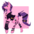 Size: 689x684 | Tagged: dead source, safe, artist:juvialle, oc, oc only, oc:ebony lace, pony, unicorn, clothes, simple background, solo, transparent background, watermark