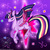 Size: 1024x1024 | Tagged: safe, artist:shimmycocopuffssx1, twilight sparkle, alicorn, pony, g4, female, mare, rainbow power, solo, twilight sparkle (alicorn)