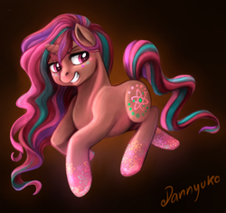 Size: 850x800 | Tagged: safe, artist:dannycreepy, oc, oc only, rainbow power, rainbow power-ified, solo