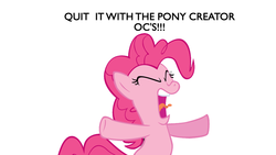 Size: 1920x1080 | Tagged: safe, pinkie pie, g4, female, mouthpiece, rant, screaming, solo