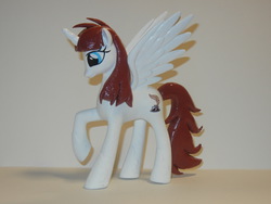 Size: 4000x3000 | Tagged: safe, artist:silverband7, oc, oc only, oc:fausticorn, brushable, customized toy, figure, lauren faust, toy