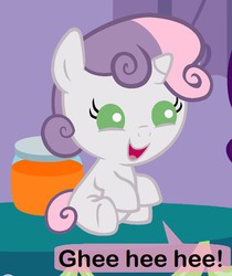 Size: 516x613 | Tagged: safe, artist:beavernator, edit, rarity, sweetie belle, pony, unicorn, g4, baby, baby belle, baby pony, cropped, cute, diabetes, diasweetes, foal, hnnng, laughing, open mouth, smiling, weapons-grade cute