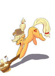 Size: 654x900 | Tagged: safe, artist:pseudosharp, applejack, g4, banjo, broken, female, musical instrument, solo