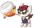 Size: 1024x837 | Tagged: safe, artist:cocoffe, pipsqueak, earth pony, pony, g4, colt, foal, food, male, pasta, pipsqueak eating spaghetti, simple background, solo, spaghetti, transparent background