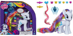 Size: 1000x500 | Tagged: safe, rarity, g4, female, irl, photo, rainbow power, styling strands, toy