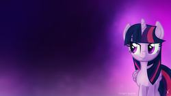 Size: 2560x1440 | Tagged: safe, artist:alterhouse, twilight sparkle, alicorn, pony, g4, bedroom eyes, female, folded wings, mare, smirk, solo, twilight sparkle (alicorn), vector, wallpaper