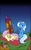 Size: 700x1120 | Tagged: safe, artist:rawiltshire103, artist:theparagon, color edit, edit, fluttershy, trixie, ask trixie, g4, colored, cowering, female, fireworks, lesbian, rocket, ship:trixieshy, shipping