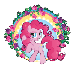 Size: 800x746 | Tagged: safe, artist:k-a-m-b-i, pinkie pie, g4, female, solo