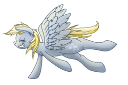 Size: 620x413 | Tagged: safe, artist:thepiplup, derpy hooves, pegasus, pony, g4, female, mare, simple background, solo, transparent background