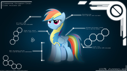 Size: 1920x1080 | Tagged: safe, artist:antylavx, artist:baumkuchenpony, rainbow dash, g4, determined, female, solo, vector, wallpaper, wonderbolt trainee uniform