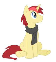 Size: 1000x1100 | Tagged: safe, artist:livid, oc, oc only, oc:ace artistry, bronies.de, clothes, scarf, solo