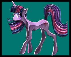 Size: 1000x800 | Tagged: safe, artist:pinkpandaberry, twilight sparkle, g4, female, solo