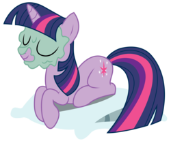 Size: 5000x4135 | Tagged: safe, artist:kooner-cz, artist:maximillianveers, twilight sparkle, g4, absurd resolution, female, mud mask, simple background, solo, transparent background, vector