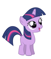 Size: 5000x5682 | Tagged: safe, artist:kysss90, twilight sparkle, a canterlot wedding, g4, absurd resolution, female, filly, filly twilight sparkle, simple background, solo, transparent background, vector