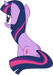 Size: 7000x9829 | Tagged: safe, artist:kysss90, twilight sparkle, pony, unicorn, g4, spike at your service, .svg available, absurd resolution, female, simple background, sitting, solo, transparent background, unicorn twilight, vector