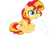 Size: 4321x3000 | Tagged: dead source, safe, artist:theshadowstone, sunset shimmer, alicorn, pony, g4, alicornified, cloud, cutie mark, female, hooves, horn, mare, on a cloud, open mouth, race swap, shimmercorn, simple background, sitting on a cloud, solo, transparent background, vector, wings