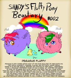 Size: 1200x1326 | Tagged: safe, artist:shadysmarty, fluffy pony, pegasus, pony, fluffy beastiary, fluffy pony foals, text