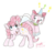 Size: 1356x1301 | Tagged: safe, artist:erynerikard, pinkie pie, g4, crossover, lego, the lego movie, traditional art, unikitty