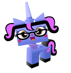 Size: 1024x1059 | Tagged: safe, artist:aleximusprime, oc, oc only, oc:pixelkitties, crossover, gift art, lego, simple background, solo, species swap, the lego movie, transparent background, unikitty