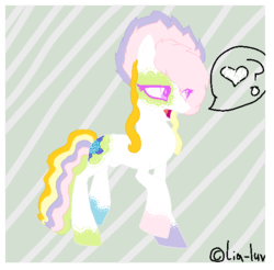 Size: 559x549 | Tagged: safe, artist:lia-luv, oc, oc only, oc:asteam moses, original species, solo