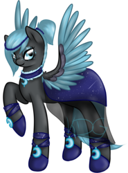 Size: 1024x1383 | Tagged: safe, artist:mondlichtkatze, oc, oc only, oc:blue nightsky, solo