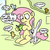 Size: 500x500 | Tagged: safe, artist:benja, fluttershy, ask ask-the-ponies, g4, animal, dictionary, german, greek, korean, misspelling, russian, spanish, translated in the comments