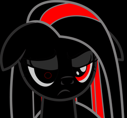 Size: 6418x6000 | Tagged: safe, artist:mrs-slaughter, oc, oc only, oc:corrision, cyborg pony, absurd resolution, non-joke, recolor, solo, vector