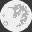 Size: 32x32 | Tagged: safe, artist:sunburn, derpibooru exclusive, grayscale, limited palette, lowres, mare in the moon, monochrome, moon, pixel art, sprite
