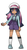 Size: 937x1745 | Tagged: safe, artist:kianamai, twilight sparkle, human, g4, clothes, cropped, crossover, dark skin, female, humanized, kneesocks, poké ball, pokémon, shirt, socks, solo, style emulation