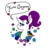 Size: 2142x2067 | Tagged: source needed, safe, artist:bunnycat, rarity, pony, unicorn, g4, alternate hairstyle, beauty, female, flower, heart, high res, ponytail, positive ponies, simple background, solo, transparent background