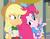 Size: 363x284 | Tagged: safe, screencap, applejack, pinkie pie, equestria girls, g4, pinkie derp